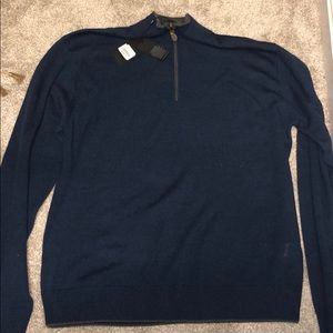 Brand new men’s 1/4 zip merino wool